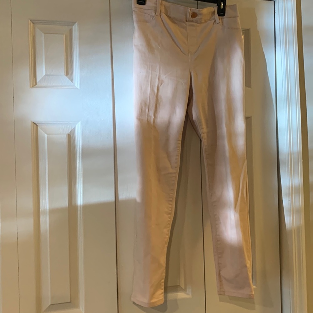 Juicy Couture blush pink jeggings in size 14